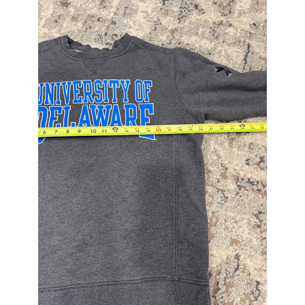 Under Armour University of Delaware Storm Charged Sweatshirt Mens Small Gray - Picture 6 of 8